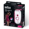 Kép 5/5 - Braun Silk-épil 5 - 5185 Young Beauty láb epilátor - Fehér/Rózsaszín