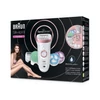 Braun Silk-épil 9 SkinSpa SensoSmart 9/990 epilátor + 13 kiegészítő - Rózsa arany/Fehér (SES9990)