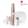 Braun FaceSpa Pro 921 Arcepilátor és arctisztító + 4 kiegészítő - Bronz