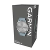 Garmin Vivomove HR Sport, S/M-es méret - Ezüst/Babakék