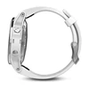 Garmin Fenix 5S okosóra - Ezüst lunetta/Fehér szíj (010-01685-00)