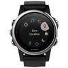 Garmin Fenix 5S okosóra - Ezüst lunetta/Fekete szíj (010-01685-02)