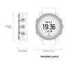 Suunto Traverse Alpha sportóra - Black Red (SS023157000)