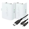 Venom Twin Rechargeable Battery Packs (Fehér)