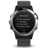 Garmin Fenix 5 sportóra - Ezüst lunetta/Fekete szíj (010-01688-03)