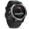 Garmin Fenix 5 sportóra - Ezüst lunetta/Fekete szíj (010-01688-03)