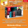 Nintendo Switch (Szürke) + Super Mario Odyssey + Mario Kart 8 Deluxe játék