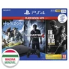PlayStation 4 (PS4) Slim 1TB + Horizon Zero Dawn + The Last of US + Uncharted 4