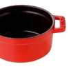 Staub Cocotte kerek fazék 24cm / 3,8 l , Öntöttvas - Meggypiros