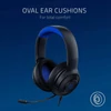 Razer Kraken X for Console Gaming Headset - Fekete/Kék (RZ04-02890100-R3M1)