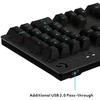Logitech G513 Romer-G Linear Switch mechanikus billentyűzet, UK kiosztás - Carbon (920-008855)