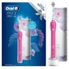 Oral-B PRO 2 2500 Design Edition elektromos fogkefe + Utazótok - Rózsaszín/Fehér
