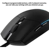 Logitech G Pro Hero 25600 DPI Gaming optikai egér - Fekete (910-005441)