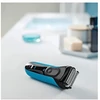 Braun Series 3 ProSkin 3040S Wet & Dry borotva - Fekete/Kék
