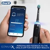 Oral-B Genius X elektromos fogkefe Cross Action fejjel - Fekete