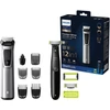 Philips MG9710/90 Series 9000 Multigroom univerzális szõrtelenítõ 12 az 1-ben arcra, hajra és testre - Ezüst/Fekete