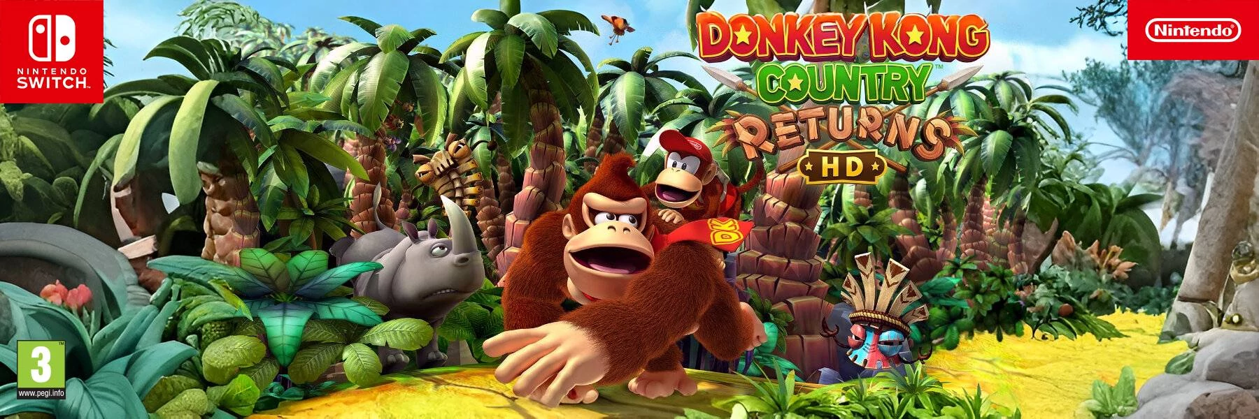 Donkey Kong Country Returns HD (Switch)