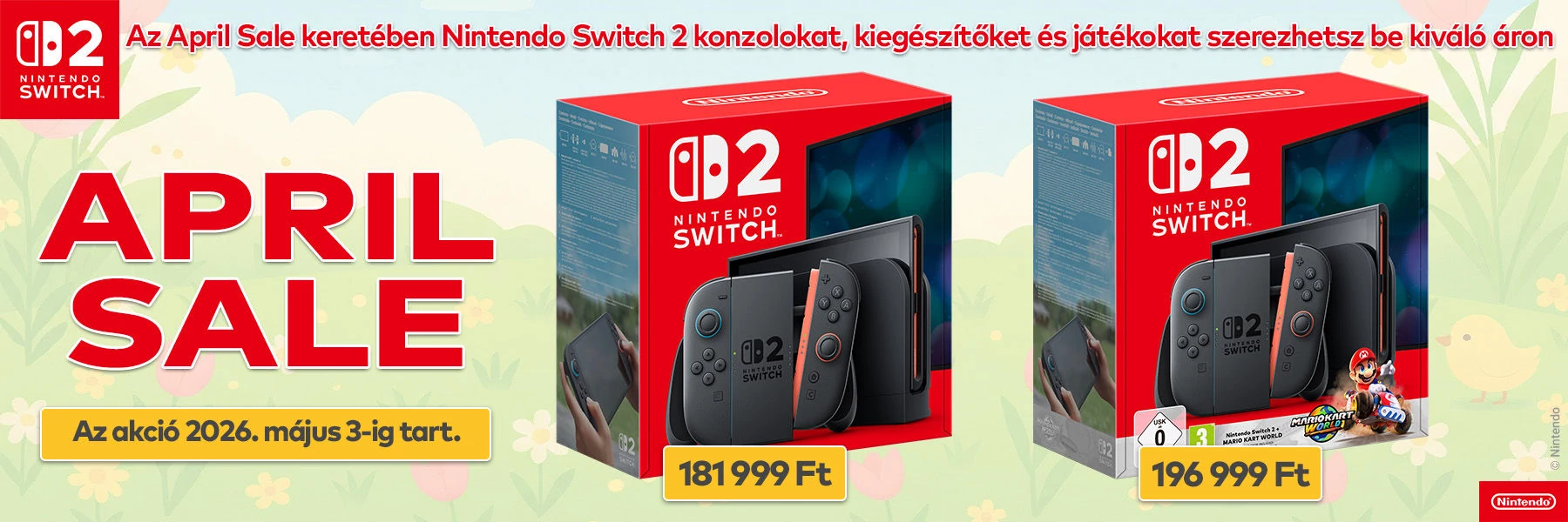 SWITCH 2 APRIL SALE HW