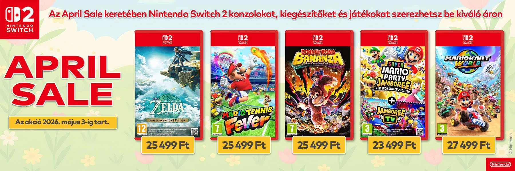 SWITCH 2 APRIL SALE SW
