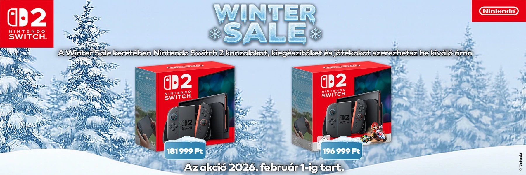 SWITCH 2 WINTER SALE
