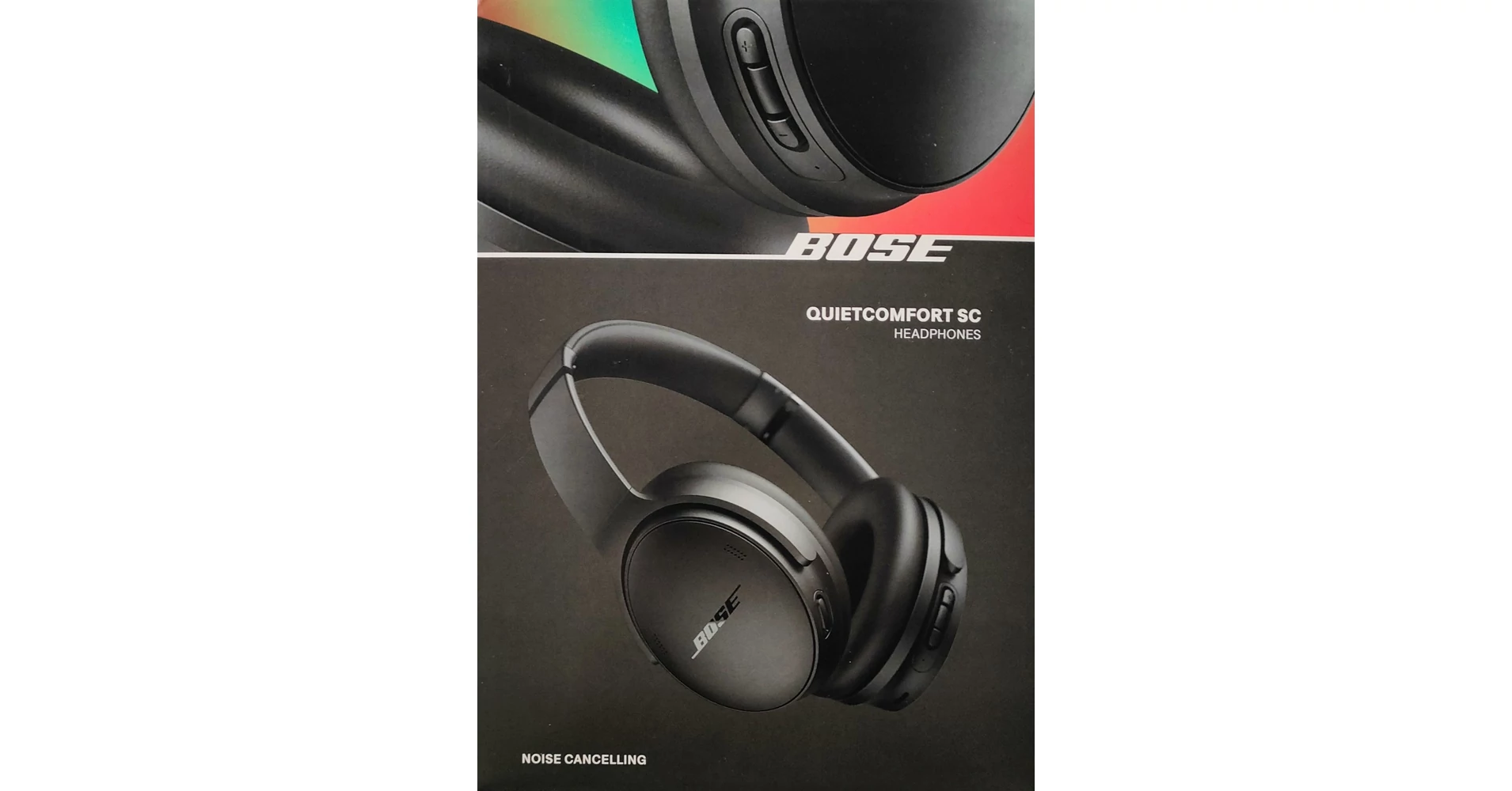 Bose QuietComfort Headphones - SC (SoftCase) - Fekete (884367-0900)