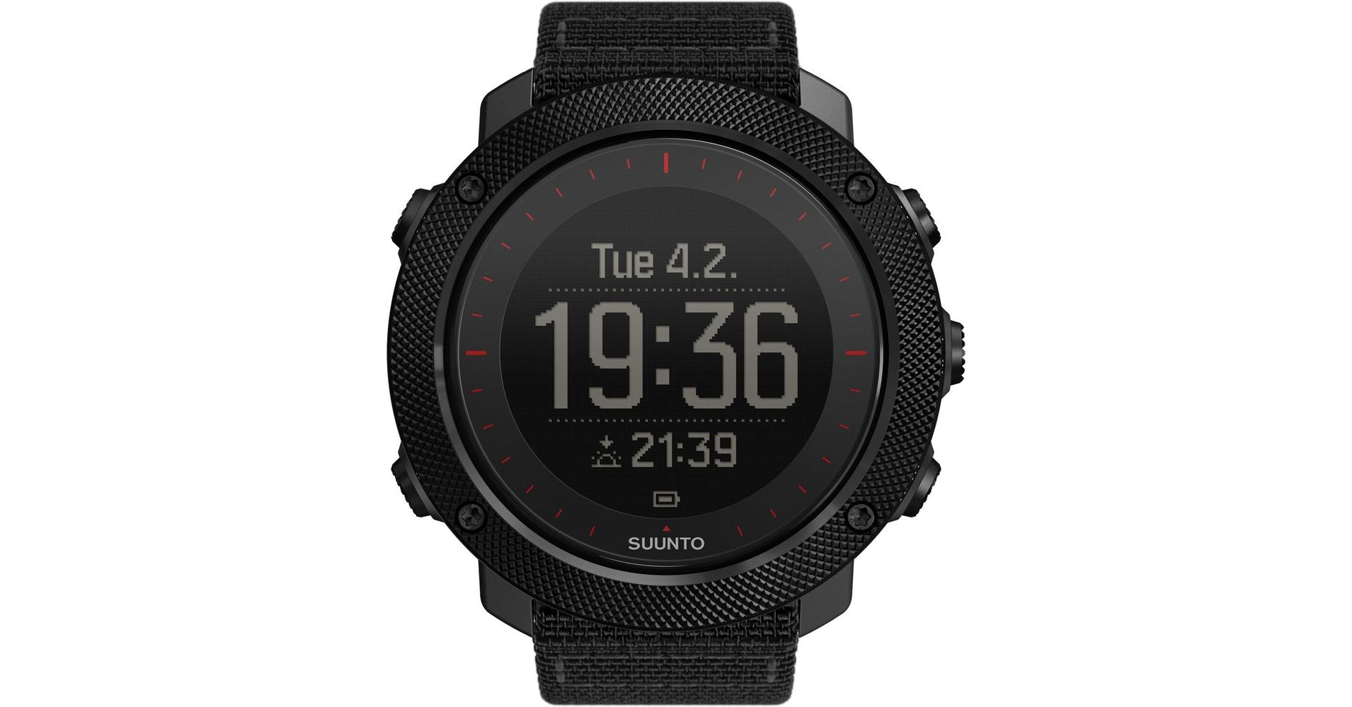 Suunto Traverse Alpha sport ra Black Red SS023157000
