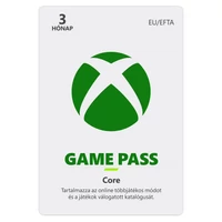 Microsoft XBOX Game Pass Core 3 hónapos előfizetés (digitális kód)