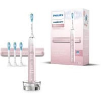 Philips HX9911/79 Sonicare DiamondClean 9000 fogkefe, 4 fejjel - Rózsaszín