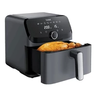 Tefal Easy Fry Mega Forrólevegős sütő - Fekete (EY855BE0)