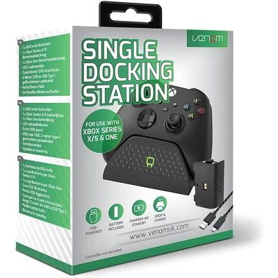 Venom Single Docking Station Black (Xbox Series)