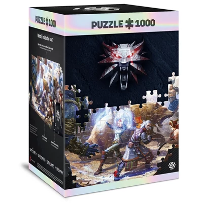 Good Loot The Witcher Geralt &amp;amp; Triss in Battle 1000 darabos Puzzle