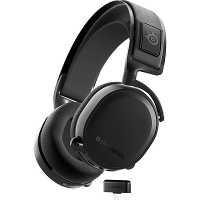 SteelSeries Arctis 7+ Wireless Gaming Headset - Fekete (61470)