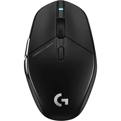 Logitech G303 Shroud Edition Lightspeed Hero 25K wireless gaming egér - Fekete (910-006105)