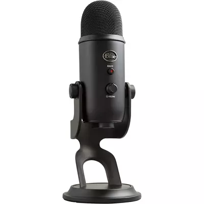 Blue Yeti USB mikrofon - Fekete (988-000229)