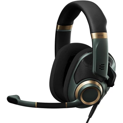 Sennheiser EPOS H6PRO OPEN nyitott akusztikájú headset - Zöld (1000970)