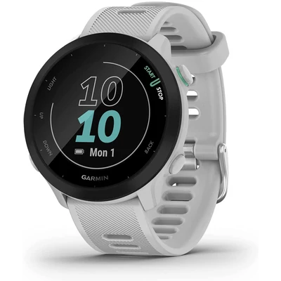 Garmin Forerunner 55 futóóra - Fehér (010-02562-11)