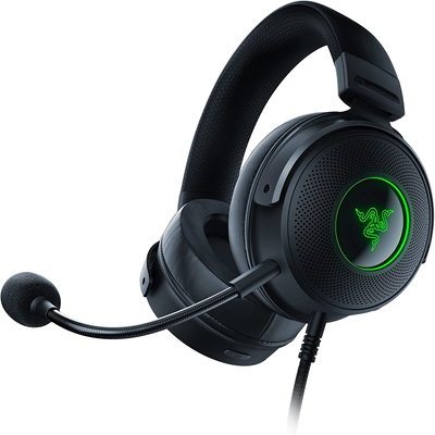 Razer Kraken V3 X headset - Fekete (RZ04-03750100-R3M1)