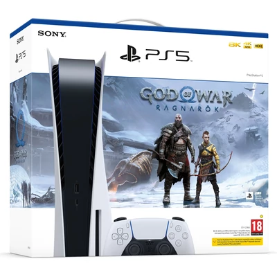 Sony PlayStation®5 (PS5) (CFI-1216A)  + God of War Ragnarök játék