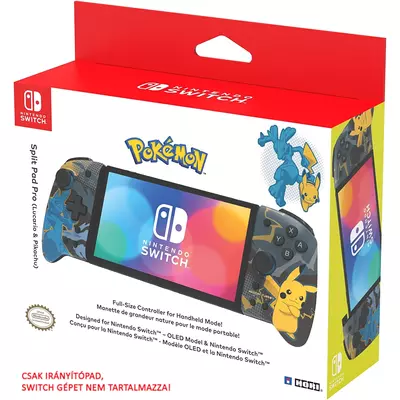 Nintendo Switch Hori Split Pad Pro Lucario & Pikachu