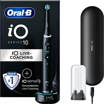 Oral-B iO Series 10 elektromos fogkefe - Kozmikus Fekete