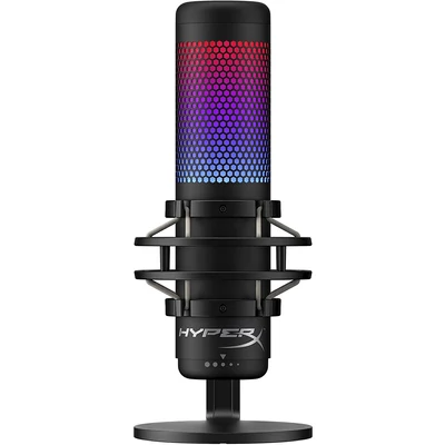 HyperX QuadCast S mikrofon - Fekete (4P5P7AA)
