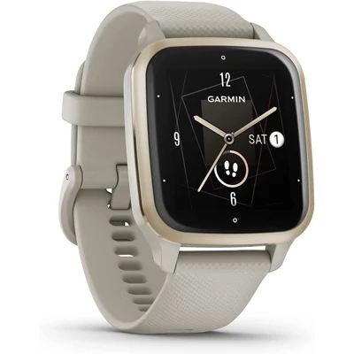 Garmin Venu SQ 2 Music okosóra - French Gray/Cream Gold (010-02700-12)