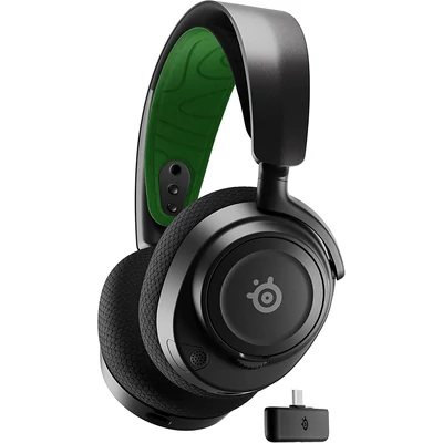 SteelSeries Arctis Nova 7X Wireless Gaming Headset for Xbox - Fekete/Zöld (61565)