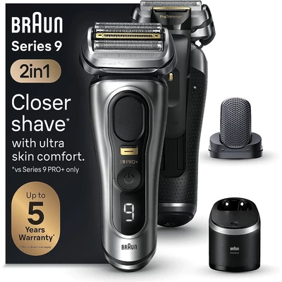 Braun Series 9 Pro+ 9597cc borotva - Ezüst