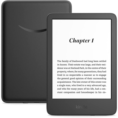 Amazon Kindle 2022 16GB (reklámmentes) Ebook olvasó - Fekete (B09SWS16W6)