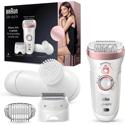Braun Silk-épil 9 9-880 SensoSmart epilátor - Fehér/Rózsaszín (SES9880)