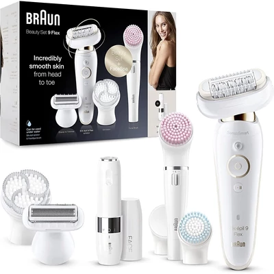Braun Silk-épil 9 Flex 9105 epilátor - Fehér/Arany (SES9105)
