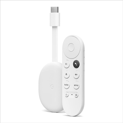 Google Chromecast + Google TV (4K) - Fehér (GA01919)