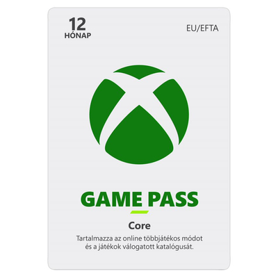 Microsoft XBOX Game Pass Core 12 hónapos előfizetés (digitális kód)