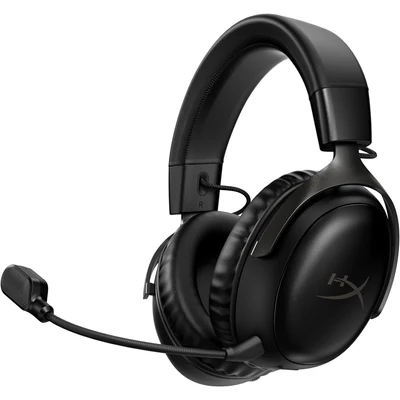 HyperX Cloud III Wireless gaming headset - Fekete (77Z45AA)